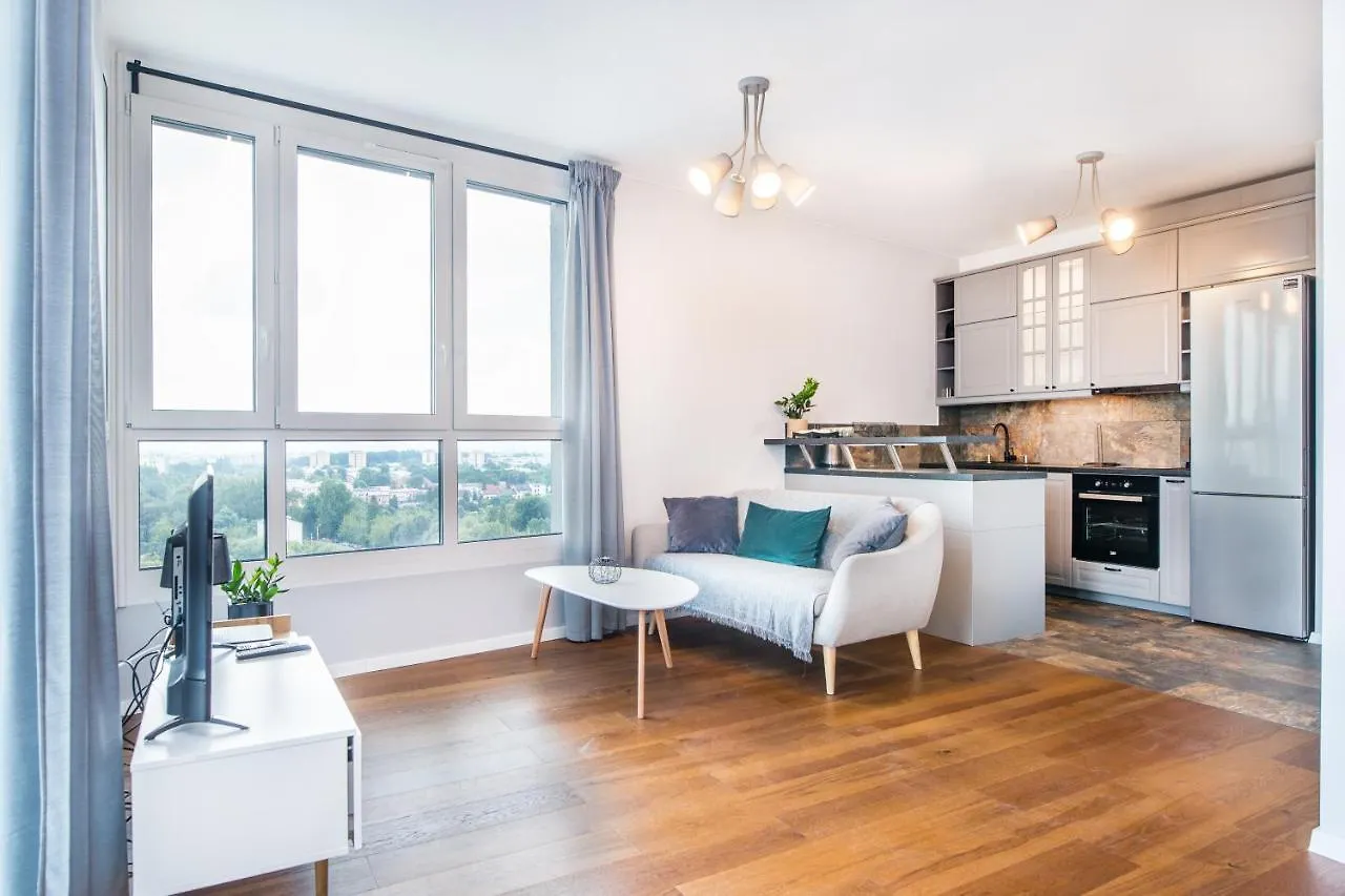 Mogilska Tower Apartments Near Tauron Arena By Inpoint - Free Underground Parking Krakow